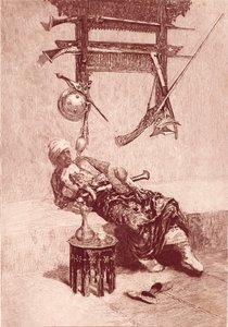 Moro di Tangeri (incisione) da Mariano (after) Fortuny
