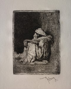 Arabo seduto