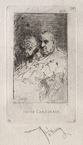 Due cardinali da Mariano Fortuny y Marsal