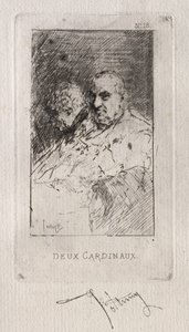 Deaux Cardinaux da Mariano José María Bernardo Fortuny y Carbó