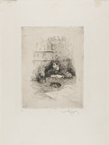 Ritratto di Eduardo Zamaçois, pittore spagnolo