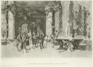 Accademici che scelgono il modello da Mariano José María Bernardo Fortuny y Carbó