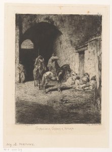 Guardie della kasba a Tétouan da Mariano José María Bernardo Fortuny y Carbó