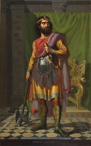Ritratto del re visigoto di Hispania Sisebuto