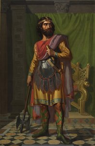 Sisebut, re visigoto, 1854 da Mariano de la Roca y Delgado
