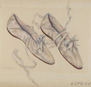 Pantofole da passeggio, c. 1936 da Marie Alain