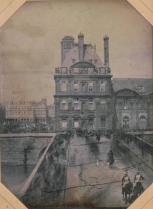 Défilé sul Pont-Royal, 1 maggio 1844 da Marie Charles Isidore Choiselat