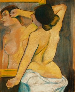 Donna nuda davanti a uno specchio, 1904