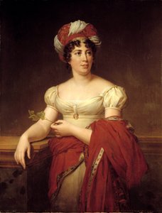 Ritratto di Germaine Necker, Baronessa di Stael Holstein detta Madame de Stael (1766-1817) da Marie Eleonore Godefroid