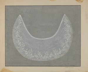Colletto ricamato, c. 1936 da Marie Famularo