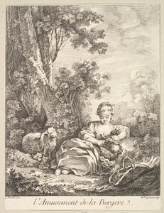 Il divertimento di una pastorella da Marie Madeleine Igonet