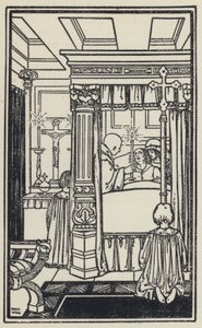 Illustrazione per Il sogno di Geronzio del Cardinale Newman da Marie Preaud Webb