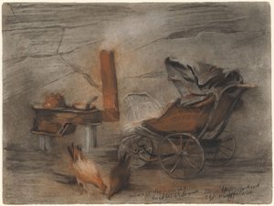 Interno di una casa povera nelle Ardenne da Marie de Roode Heijermans