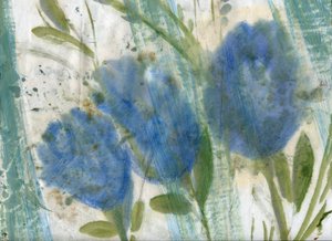 Fiori blu, 2020 da Marina Falco