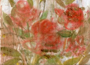 Rose rosse 3, 2020 da Marina Falco