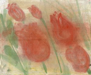 Tulipani rossi 1 da Marina Falco