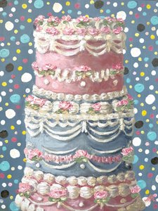 Torta al rosa pastello da Marina Kozyr