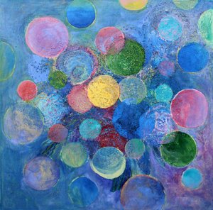 Astratto: cerchi colorati da Marina Nelson
