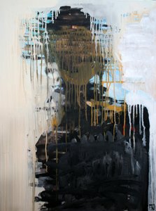 Figura astratta scura da Marina Nelson