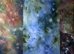 Trame ottenute con coloranti naturali