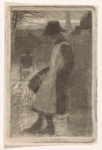 Ragazza per strada