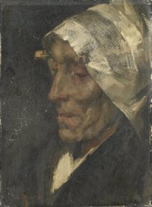 Moglie del pescatore da Marinus van der Maarel