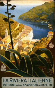 Pubblicità della rivista La Riviera Italienne