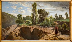 Paesaggio con garibaldini a cavallo da Mario Di Scovolo