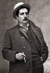Ritratto del compositore Giacomo Puccini (1858-1924) da Mario Nunes Vais