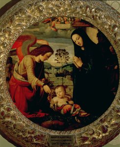 La Sacra Famiglia da Mariotto Albertinelli