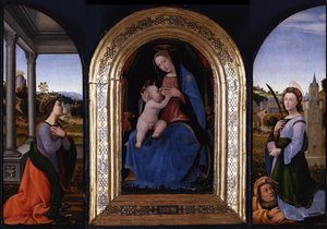 Trittico da Mariotto Albertinelli