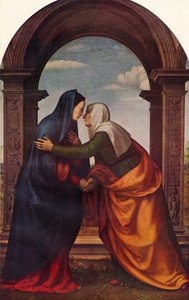 La Visitazione, 1503, 1938 da Mariotto di Bigio di Bindo Albertinelli