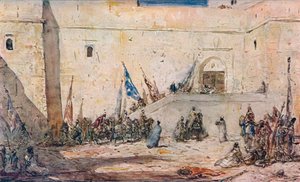 Un giorno di festa, c1910 da Marius Bauer