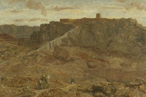 Paesaggio montuoso in Egitto