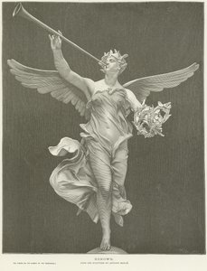 Allegoria della Fama da Marius Jean Antonin Mercie
