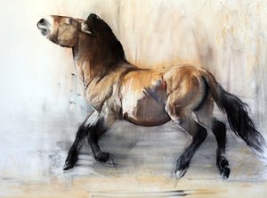 Cavallo Antico (Przewalski in Inverno), 2014 da Mark Adlington