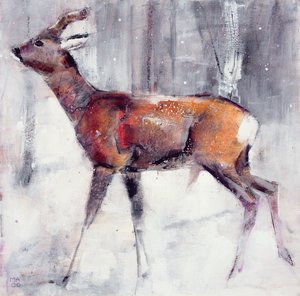 Cervo nella neve, 2000