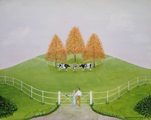 Un paesaggio pastorale da Mark Baring