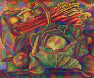 Cavolo e rabarbaro verde di Savoia, 1929 1930 da Mark Gertler