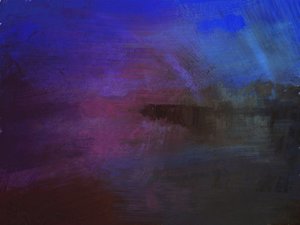 Una tempesta al molo di Cromer, Norfolk, 2016 (tecnica mista) da Mark Gordon