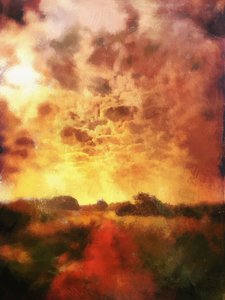 alba di un viottolo di campagna da Mark Gordon