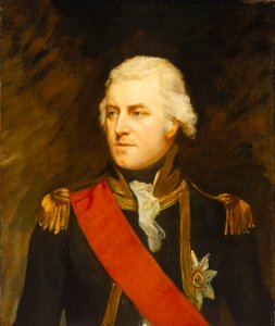 Capitano John Borlase Warren (1753-1822), inizio XIX secolo da Mark Oates