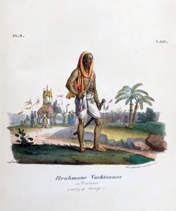 Cortigiano bramino, 1828 da Marlet et Cie