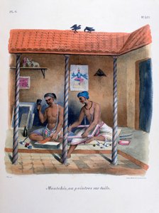 Pittori di tessuti, 1828 da Marlet et Cie