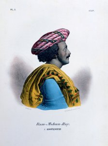 Ram Mohan Roy, fondatore del Brahmo Samaj, 1828