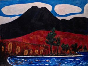 Monte Katahdin (Maine), Autunno #2 da Marsden Hartley