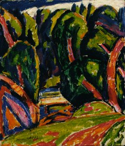 Albero rosso da Marsden Hartley