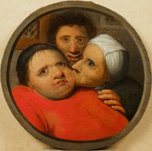 Studio per la lotta tra Carnevale e Quaresima