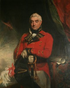 Maggiore Generale Sir Barry Close, Bart, c.1811-1850 da Martin Archer Shee