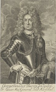 Georg Benedikt Freiherr von Ogilvy, Barone Ogilvy de Muirtown 1651-1710, 1705 da Martin Bernigeroth